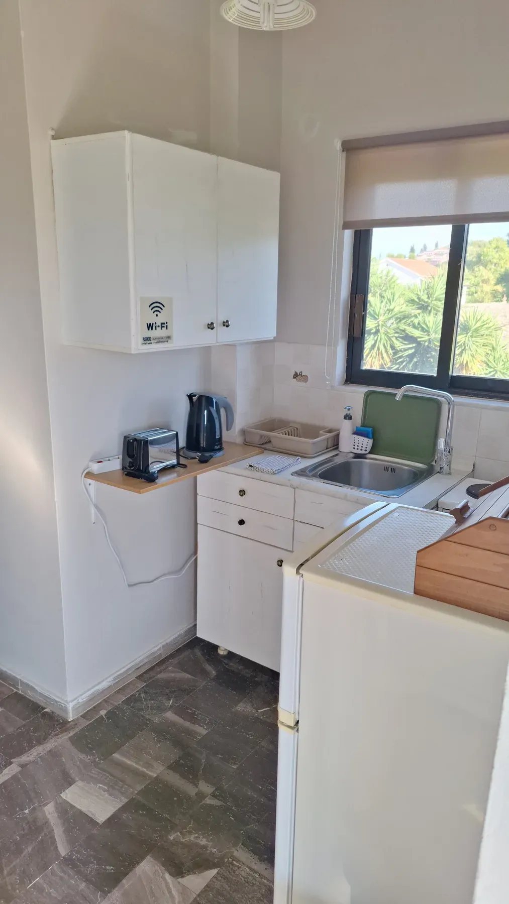 Kitchenette in Apartment 10 at Antzela Apartments